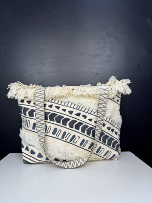 Сумка Soloma синий/бежевый