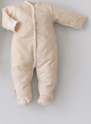 Комбинезон слип Зайкин KiDi бежевый