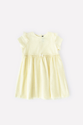 Платье для девочки Crockid бледно-лимонный к319