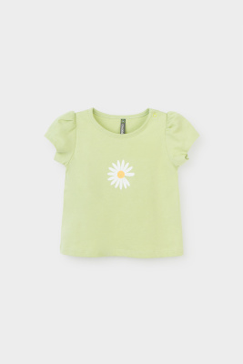 Футболка для девочки Crockid сочный лайм к391