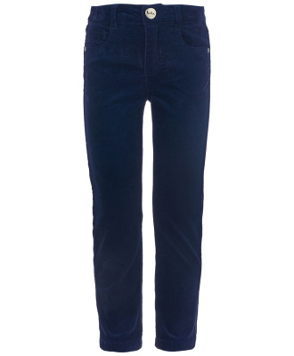 Брюки велюровые для девочки Button Blue