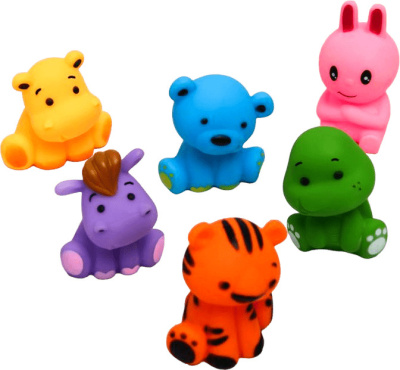 Игрушка для купания «Зверята», виды МИКС Крошка Я