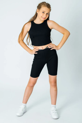 Топ для девочки Deloras черный