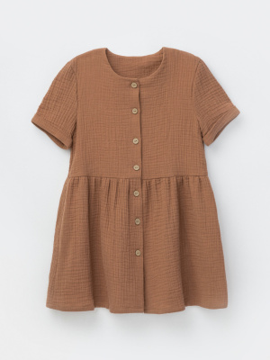 Платье для девочки Crockid ириска