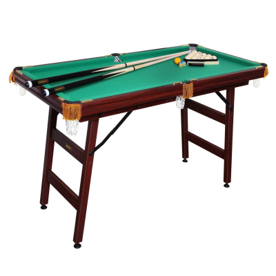 Стол бильярдный Fortuna Русская пирамида 4фт с комплектом аксессуаров.