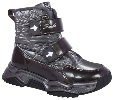 Ботинки для девочки Kapika серый