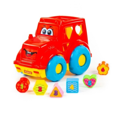 Логическая игрушка Трактор (в сеточке) 89410 /П-Е/ 12 /