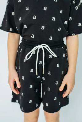 Шорты для девочки Deloras черный