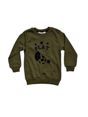 Джемпер для мальчика хаки