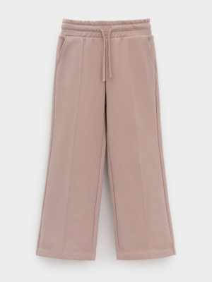 Брюки для девочки Crockid латте к627