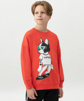 Толстовка для мальчика Button Blue