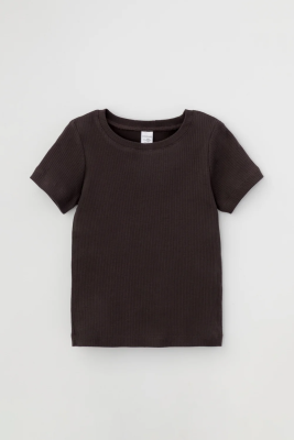 Футболка с коротким рукавом Crockid черный кофе