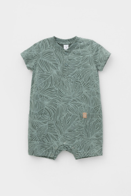 Полукомбинезон Crockid зеленый мох тропики к460