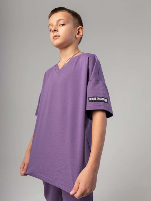 Футболка с коротким рукавом Bodo фиолетовый