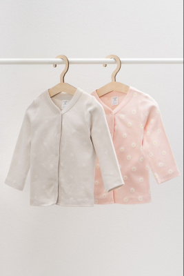 Кофточка для девочки Crockid белые веточки