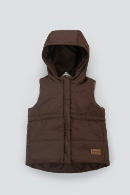 Жилет KiDi Кантри шоколад