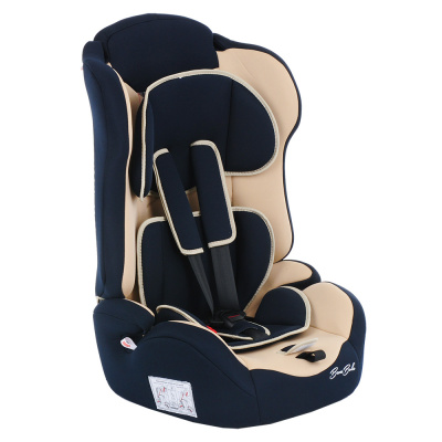 Автокресло BamBola PRIMO 9-36 кг синий/бежевый*