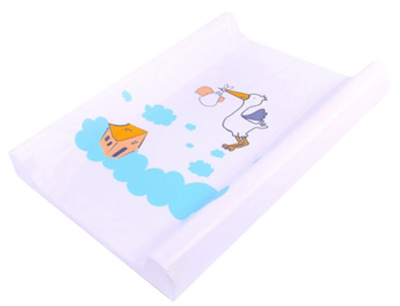 Пеленальная доска BER BER DINO 70 АИСТ Белая 