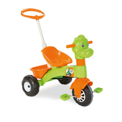 Велосипед детский 3х колесный PILSAN DINO с родительской ручкой*