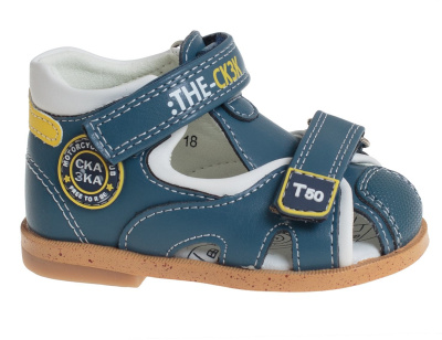 Сандалии для мальчика Сказка синий