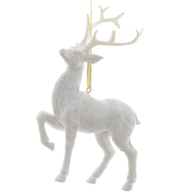 Фигурка декоративная подвесная Олень L9 W3 H13 см