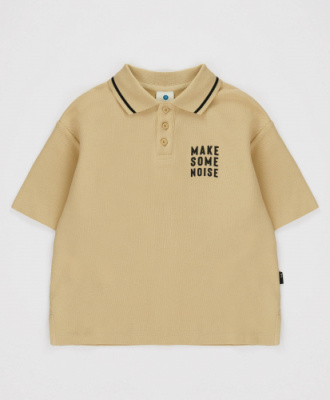 Поло с коротким рукавом для мальчика Button Blue