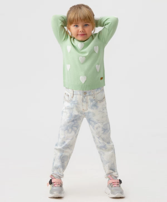 Джинсы для девочки Button Blue