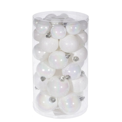 Набор из 40шт Украшение новогоднее Шар Сказочное великолепие D3 см, L14 W14 H26 см