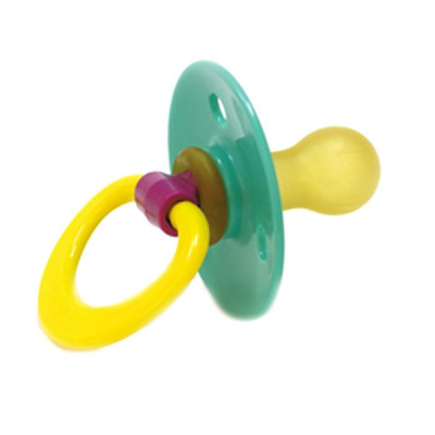 Соска-пустышка Вишенка латексная круглая 6-12м.Мой малыш