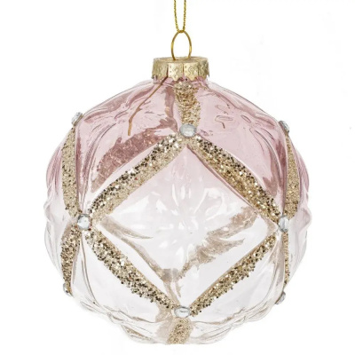 Украшение новогоднее "Шар", L10 W10 H11 см