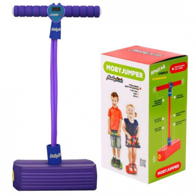 Тренажер для прыжков Moby-Jumper фиолетовый Moby Kids