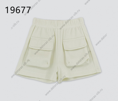 Шорты для девочки Deloras кремовый
