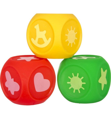 Набор Кубики Учим цвета с 12 мес ПоМа