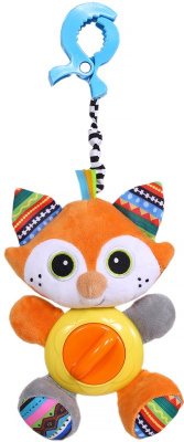 Игрушка-подвеска на прищепке Лисенок Фрэнк, 35*16 см BIBA TOYS (в кор.48 шт.)