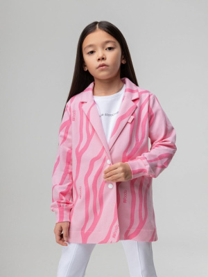Пиджак для девочки Bodo розовый