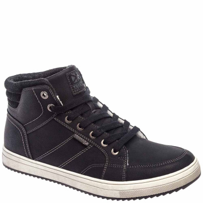 Ботинки для мальчика CROSBY черный