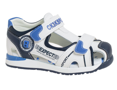 Сандалии для мальчика Сказка белый