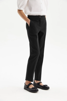 Брюки школьные для девочки Silver Spoon