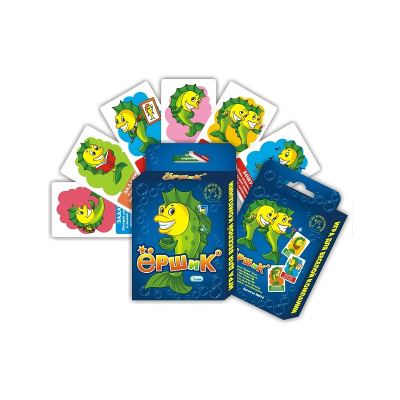Карты игральные "Ершик", 9*12 см. Гелий