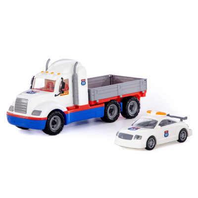 Майк автомобиль бортовой + автомобиль инерционный 