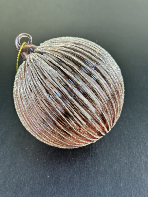 Шар стеклянный MERRY GREEN 10 см 1 шт