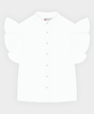 Блузка с коротким рукавом для девочки Button Blue