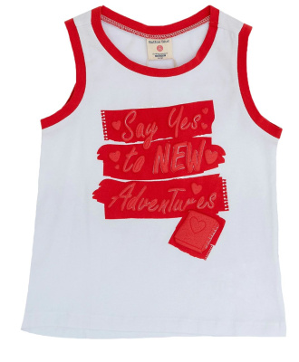 Майка для девочки Button Blue