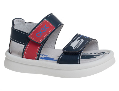 Сандалии для мальчика Сказка темно-синий