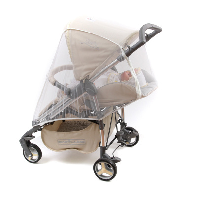 Москитная сетка BAMBOLA УНИВЕРСАЛЬНАЯ (молнии) на весь купол люлька/прогулка Белый