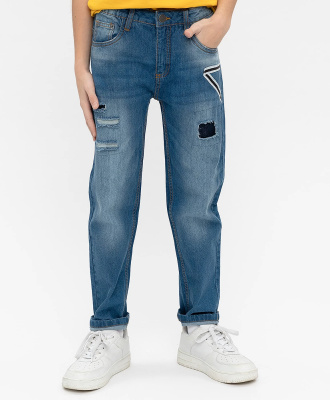 Джинсы для мальчика Button Blue