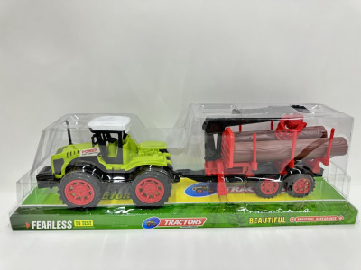 Набор "Фермер", трактор с прицепом, п/к 40*11*13 см