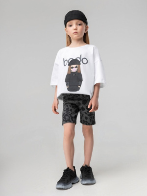 Велосипедки Bodo серый