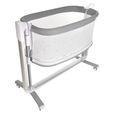 Колыбель PITUSO 3 в 1 Denia на колёсах Grey/серый