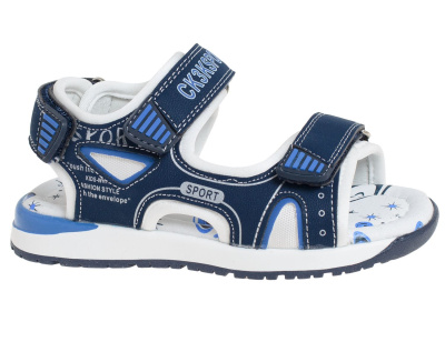 Сандалии для мальчика Сказка темно-синий